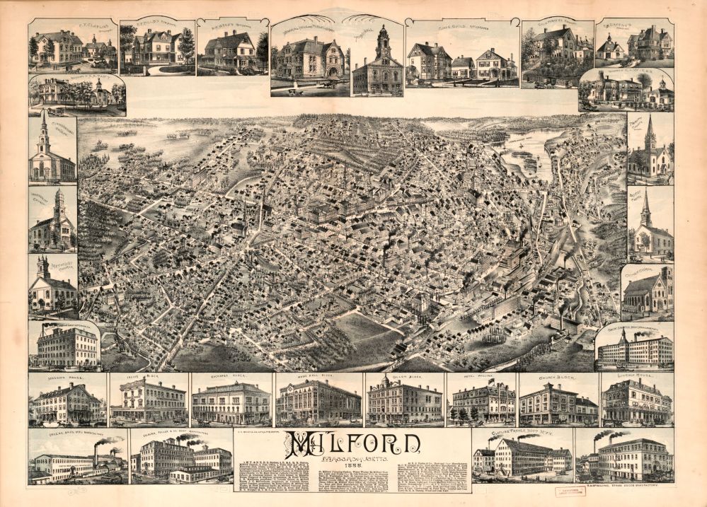 Milford, Massachusetts, 1888