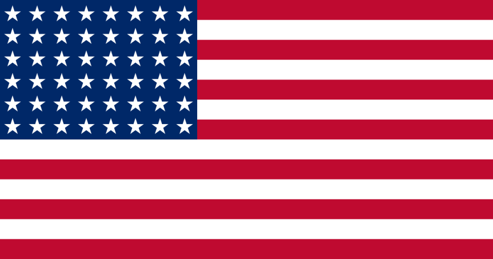 United States Flag 1912-1959